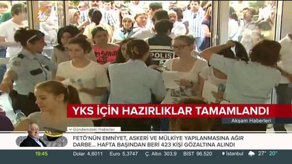 YKS için hazırlıklar tamamlandı