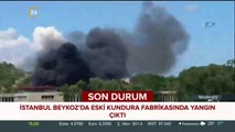 #SONDAKİKA Beykoz'da yangın çıktı