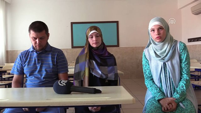 İmam hatipli Rus vatandaşı Andalib LGS'de ailesinin gururu oldu - ANTALYA
