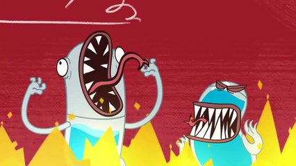 HYDRO et FLUID  Le Monstre  Dessin anim? pour les enfants  WildBrain