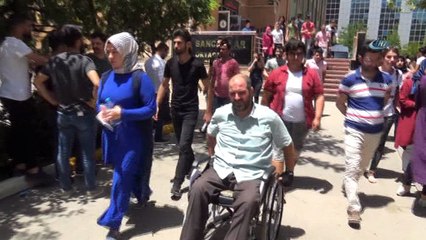 Engelli vatandaştan sınava alınmadığı iddiası