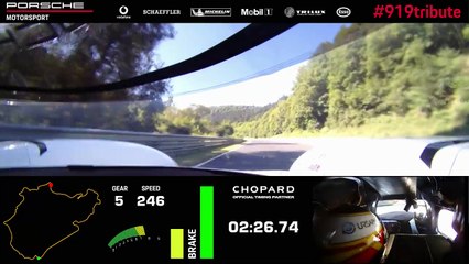 2018 Porsche 919 Tribute Onboard Record Lap Nordschleife