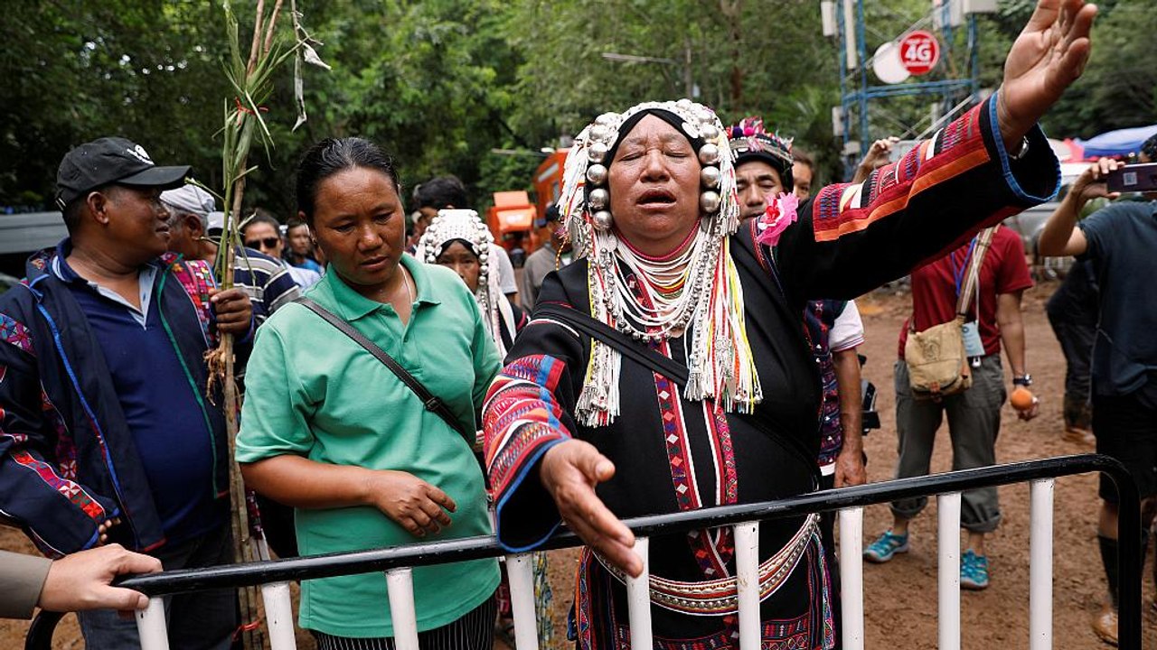 Höhlendrama in Thailand: 7. Tag ohne Lebenszeichen