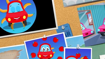 Good Vs Evil | Little Red Car | Cartoons For Babies