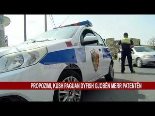 PROPOZIMI, KUSH PAGUAN DYFISH GJOBËN MERR PATENTËN