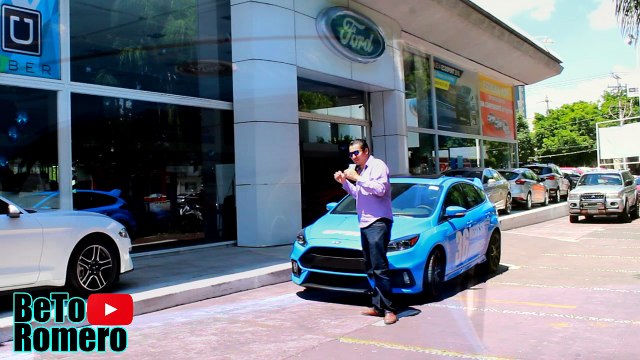 FORD FOCUS RS Manejamos el focus más rápido y lo probamos por las calles de Guadalajara BTR