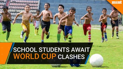 School students in Siliguri await World Cup clashes