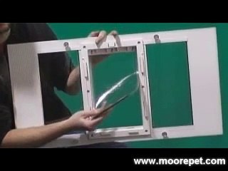 Ideal Flexible Sash Window Pet Door Insert