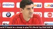 Courtois dreaming of Belgium-Spain World Cup final
