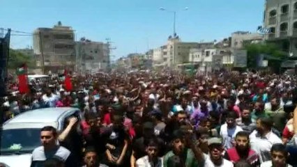 İsrail Askerinin Öldürdüğü Filistinli Çocuk Defnedildi