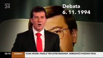 Velké politické retro - úvody důležitých debat za posledních 20 let