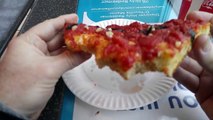 Pizza Zeppole - Delicious Tomato Pie and Sausage/Bacon Slices