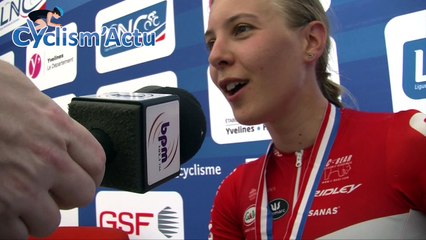 Championnats de France 2018 - Dames  :  Anabelle Dreville  :  "Je ne pouvais pas faire mieux"