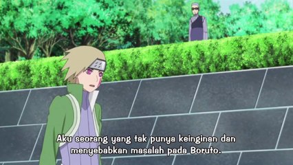 Boruto Kembali ke desa dari Hidden Mist