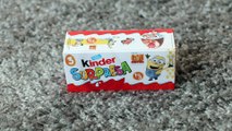Golden Retriever Unboxing Kinder Surprise Eggs Minions Toys Puppy Playing with Bubbles
