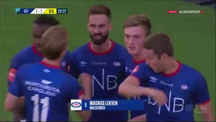 1-1 Magnus Lekven Goal Norway  Tippeligaen - 30.06.2018 Valerenga 1-1 FK Bodo Glimt