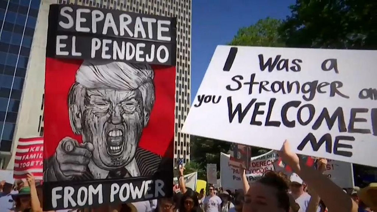 Protest gegen US-Einwanderungspolitik