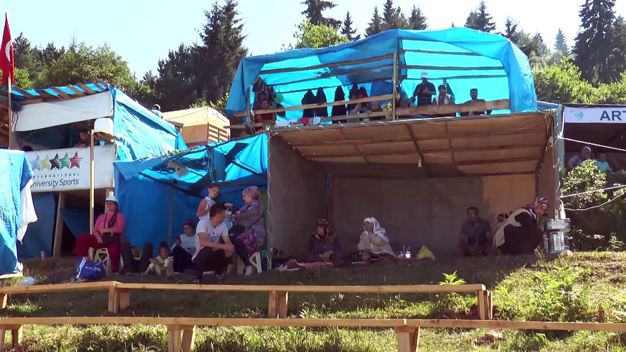 38. Kafkasör Kültür, Turizm ve Sanat Festivali - Boğa güreşleri başladı - ARTVİN
