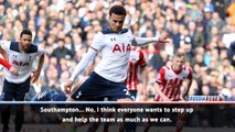 Alli would want to take a penalty if needed