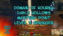 Guild Wars 2 Domain of Kourna Dabiji Hollows Mastery Point Level 3 Springer