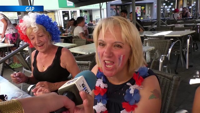 Hautes-Alpes : après la qualification des bleus, les Gapençais laissent éclater leur joie !