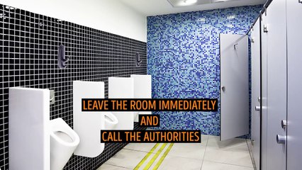 If You See This In a Public Bathroom, Call the Police Immediately!