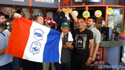Tous avec les Bleus au Café de Paris à Vaise