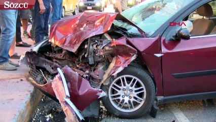 Beşiktaş'ta zincirleme kaza