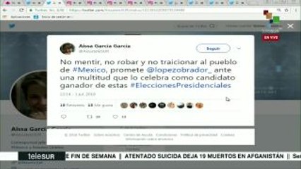 No mentir, no robar y no traicionar al pueblo, promesa de AMLO