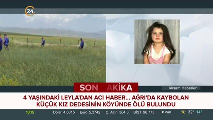 4 yaşındaki Leyla'dan acı haber