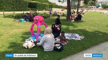 Météo : les Parisiens en quête de fraîcheur