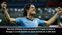 Fast match report - Uruguay 2-1 Portugal