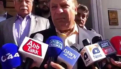 Nawaz Sharif Telling the Truth behind Imran Khan Support