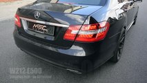 MEC Design Mercedes W212 E500 Exhaust - Sound Version Earthquake