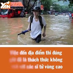 Mưa ơi đừng rơi nữa để các em có thể đi thi thật an toàn nhé!! Chúc các em làm bái thật tốt trong kì thi quan trọng này nhé