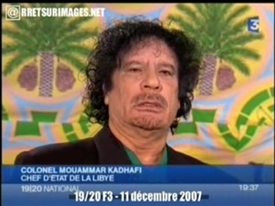 Polémique Kadhafi, sur France3