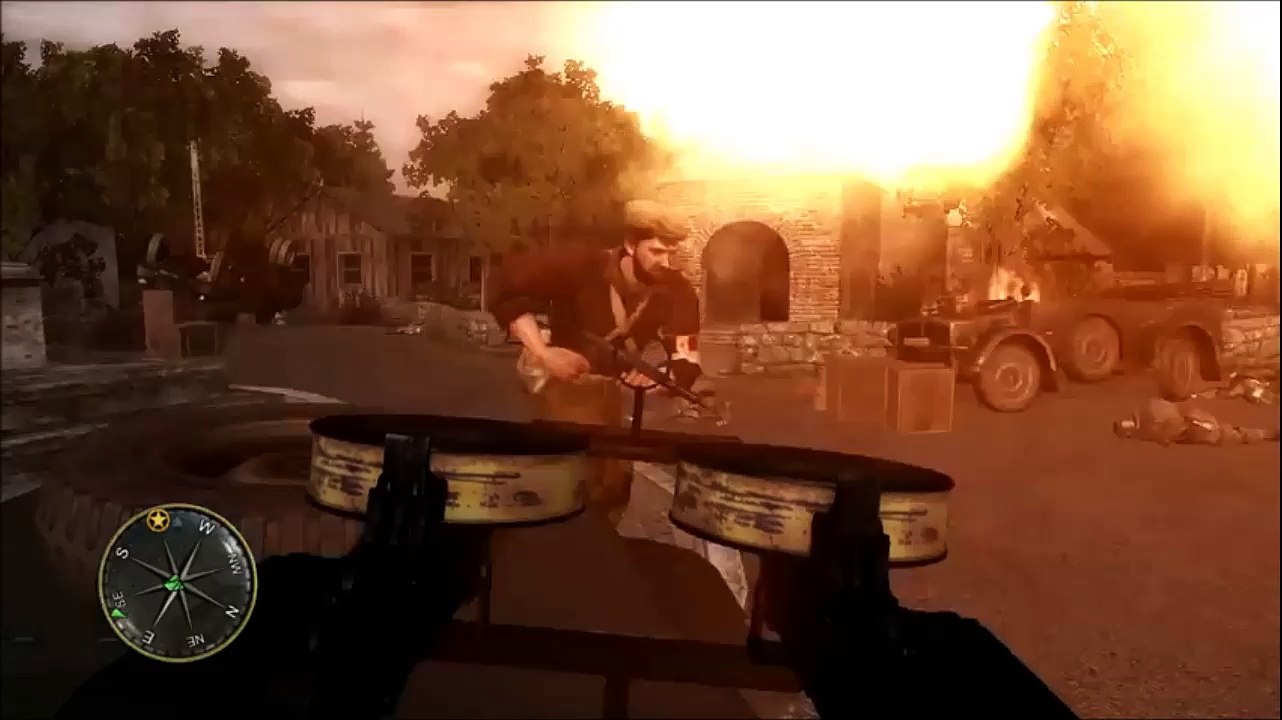 Let's play - Call of duty 3 : En marche vers Paris : épisode 8 , Le couloir de la mort