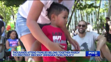 `Families Belong Together` Rallies Nationwide Denounce Trump Immigration Policies