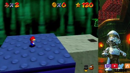 Super Mario 64 - Bowser in the Dark World 26"56