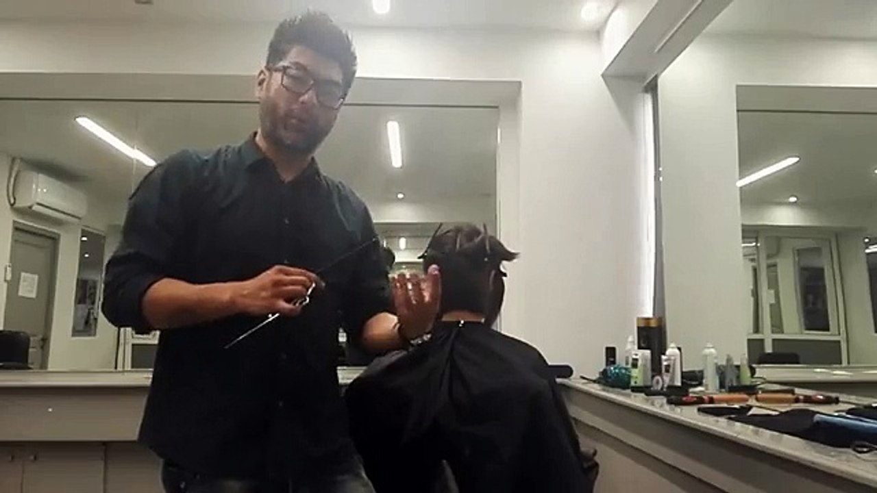 How to cut a Layered Bob Haircut Tutorial