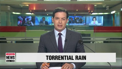Heavy showers accompanied with strong wind and lightning to lash Korea until Tuesday