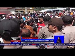 Mendapat Informasi Kecurangan Pilkada, Warga Tapanuli Utara Mengamuk - NET 12