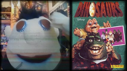 Álbum de cromos de Dinosaurios (la serie Disney)