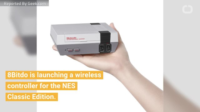 8Bitdo Launches Wireless Controller NES Classic