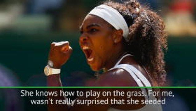 Serena's Wimbledon seeding fine by Kvitova