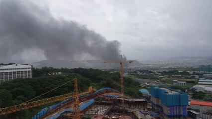 광주 동림동 고물상서 불...인명피해 없어 / YTN