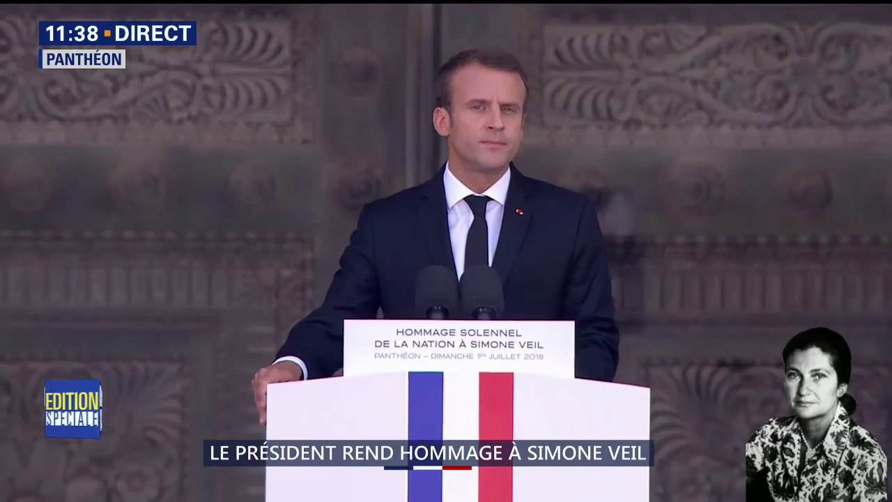 Simone Veil au Panthéon: "La France aime Simone...
