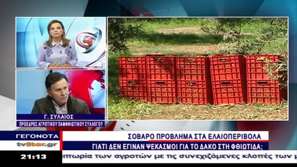 Ο Γ.Συλαίος για την δακοκτονία στη Φθιώτιδα