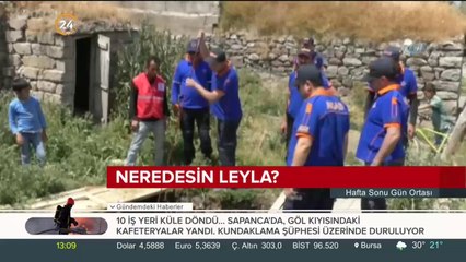 Bayramın birinci günü kaybolan minik Leyla için umutlar