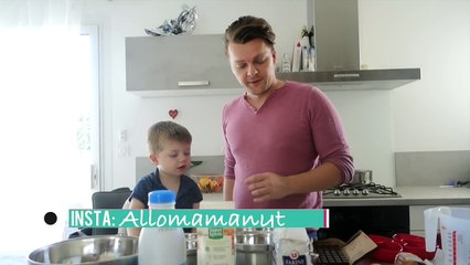 Gateau fete des meres par Eden - Mercredi des enfants